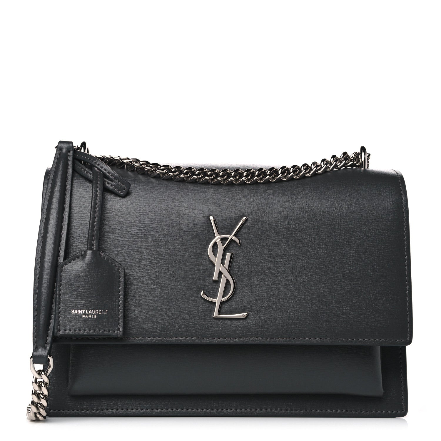 Saint Laurent Calfskin Medium Monogram Sunset Storm 1 of 24