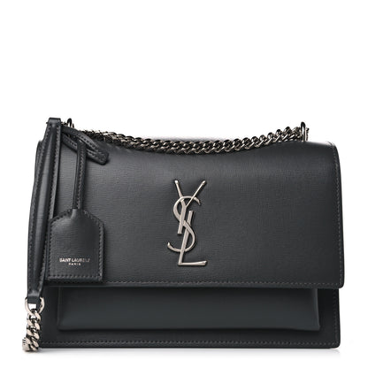 Saint Laurent Calfskin Medium Monogram Sunset Storm 1 of 24