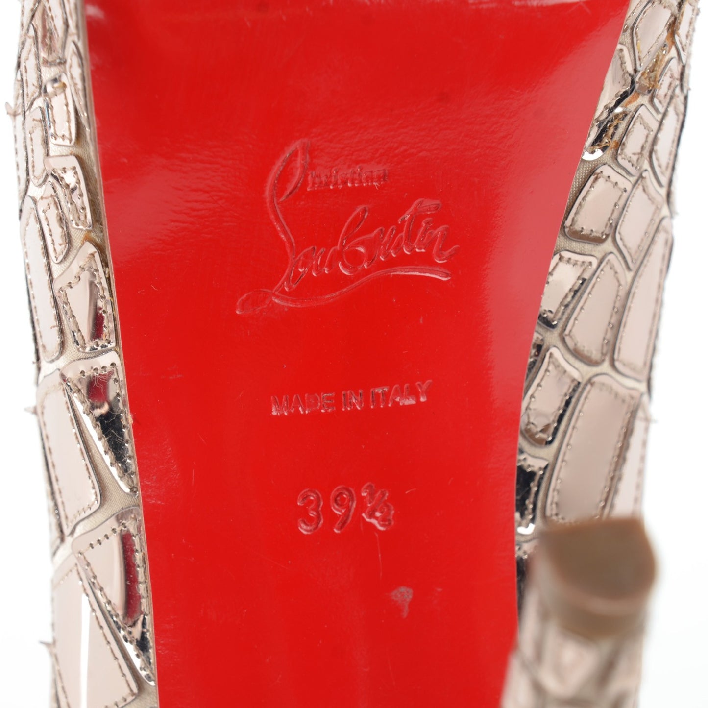 Crepe Satin Sequins Sobek 140 Pumps 39.5