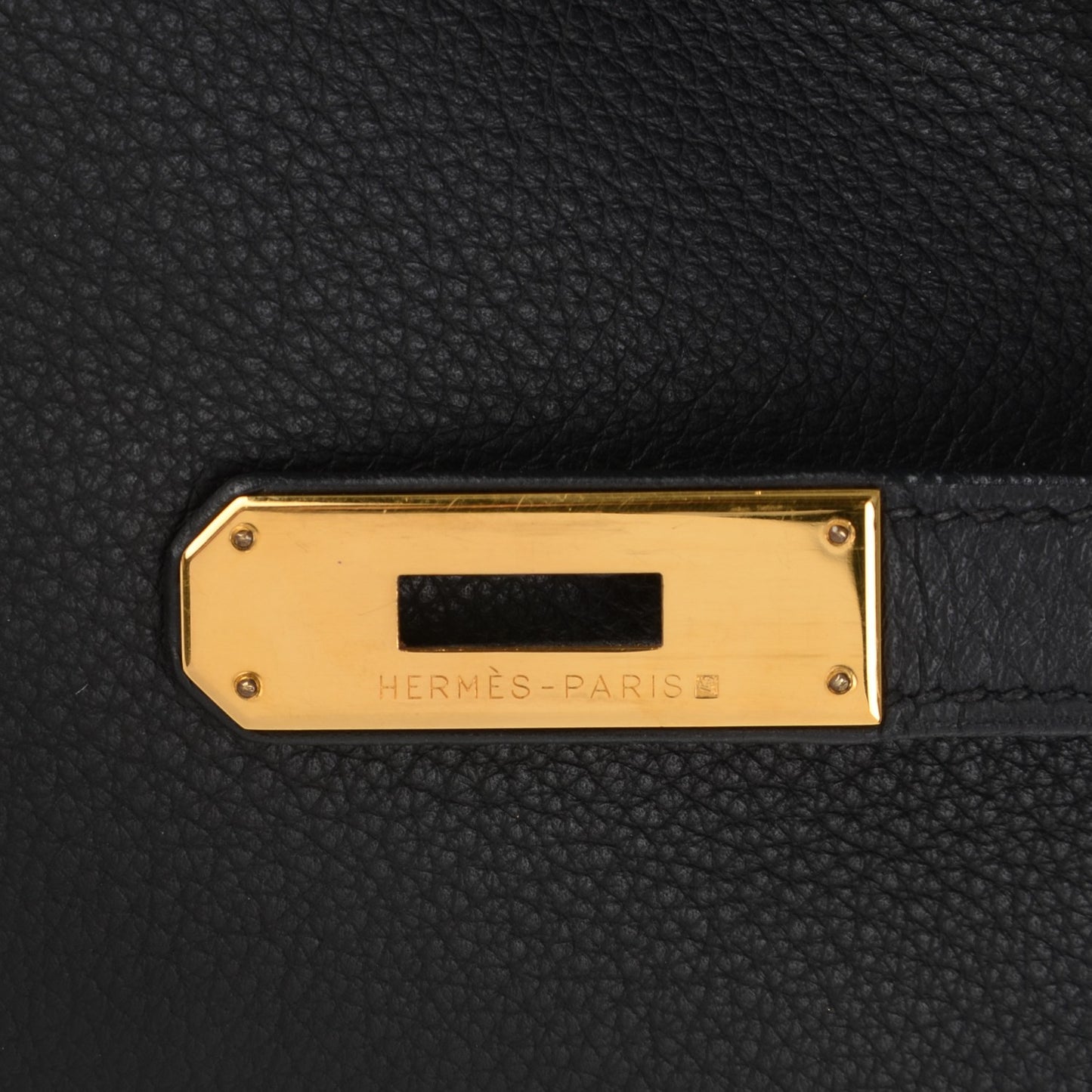 Taurillon Clemence HAC Birkin 32 Black