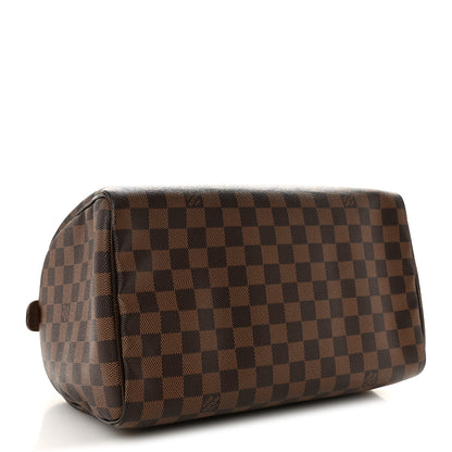 Louis Vuitton Damier Ebene Speedy 30 4 of 12