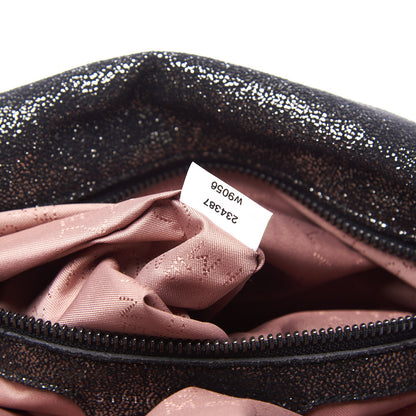 Stella McCartney Chamois Shiny Dotted Falabella Fold Over Tote Ruthenium 8 of 9