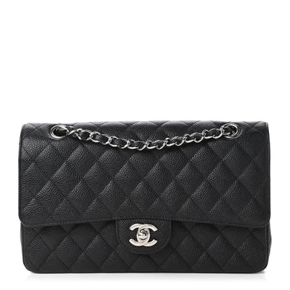 Chanel Caviar Quilted Medium Double Flap Black 1 of 11