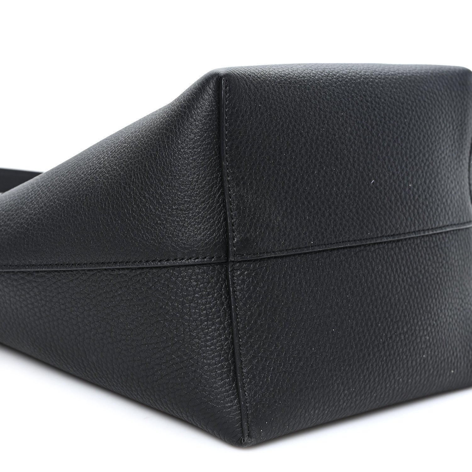 The Row Grained Calfskin Medium N/S Park Tote Black 8 of 9