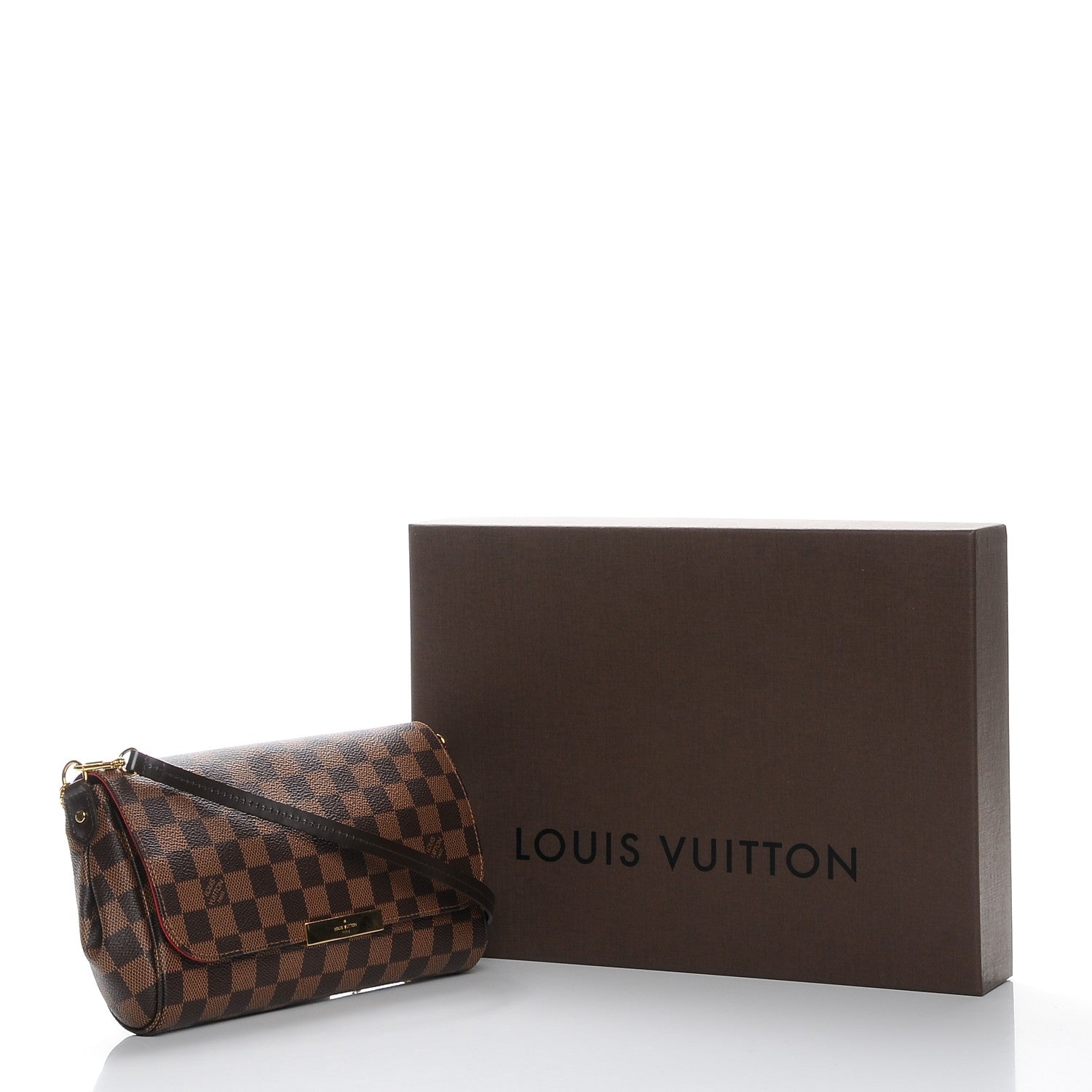 Louis Vuitton Damier Ebene Favorite MM 9 of 9