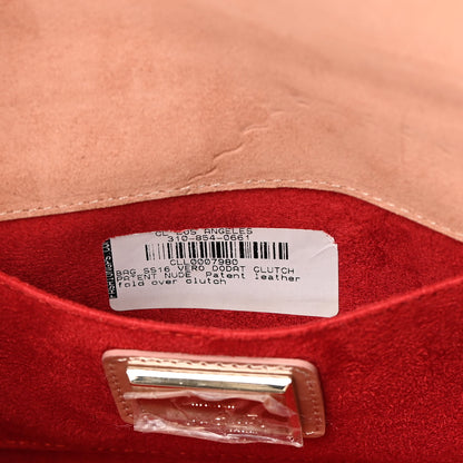 Christian Louboutin Patent Vero Dodat Clutch Nude 16 of 16