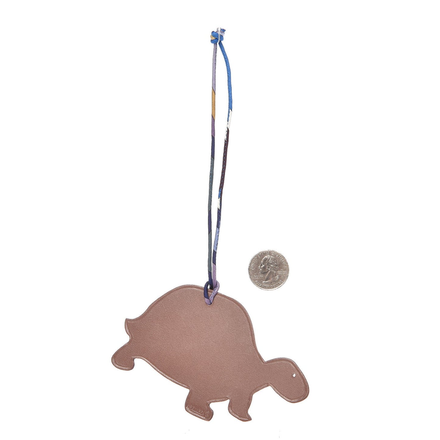 Epsom Box Petit H Turtle Bag Charm GM