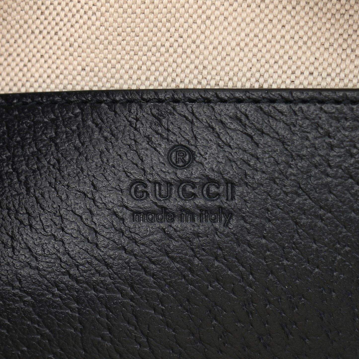 GG Supreme Monogram Textured Dollar Calfskin Web Small Ophidia Camera Bag Beige Blue