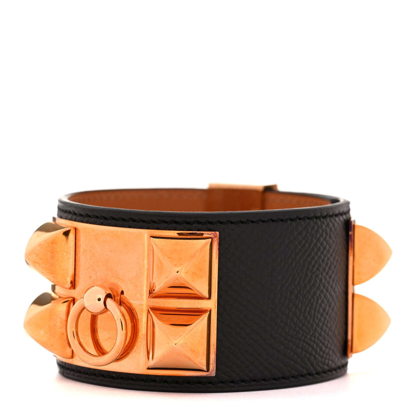 Epsom Collier de Chien CDC Bracelet L Black