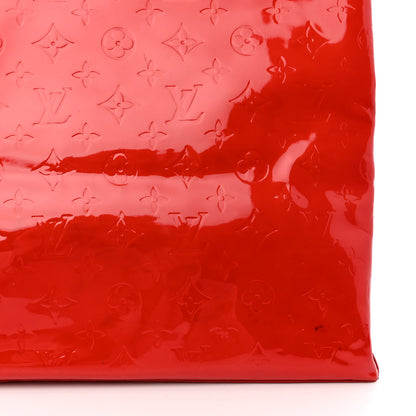 Louis Vuitton Vernis Reade GM Rouge 11 of 13