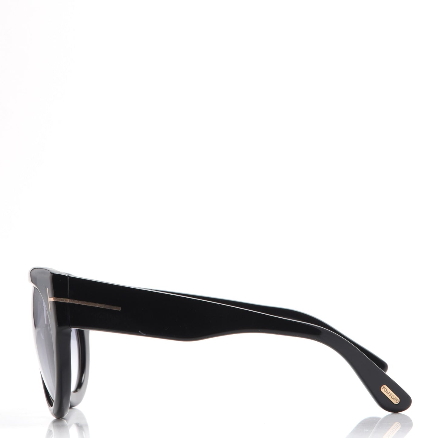 Alana Aviator Round Sunglasses TF360 Black