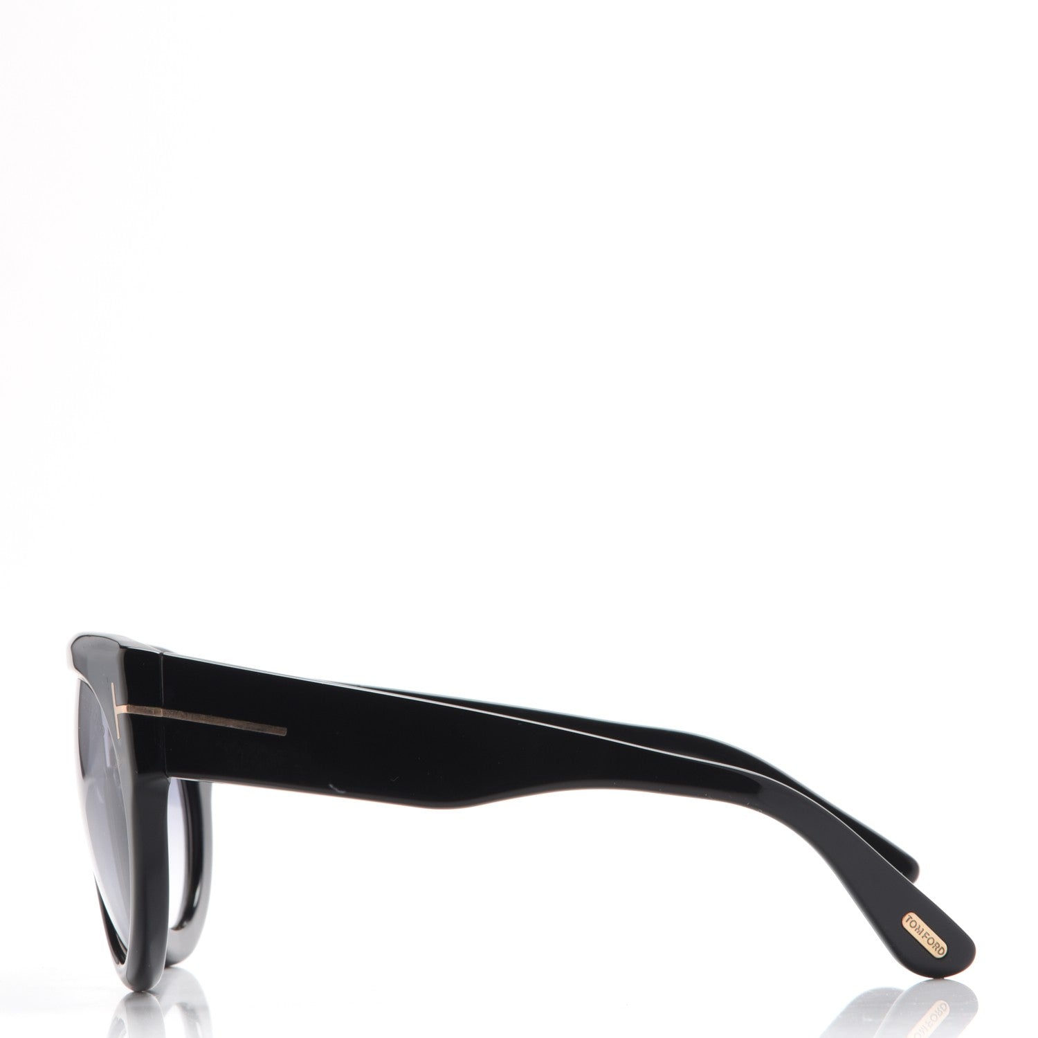 Tom Ford Alana Aviator Round Sunglasses TF360 Black 3 of 9
