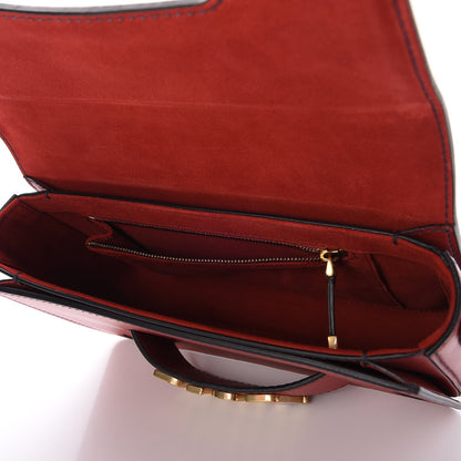 Christian Dior Smooth Calfskin Dio(r)evolution Flap Bag Red 6 of 8