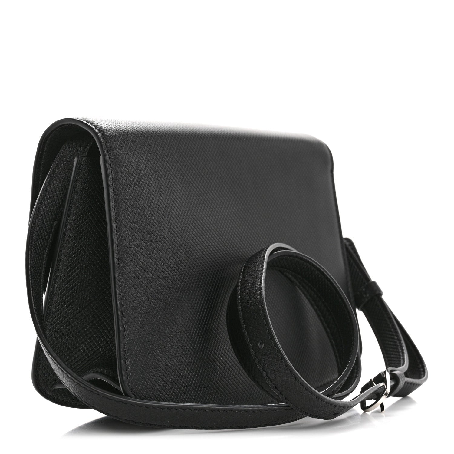 The Row Stamped Saddle Calfskin The Sofia 8.75 Crossbody Black 3 of 11