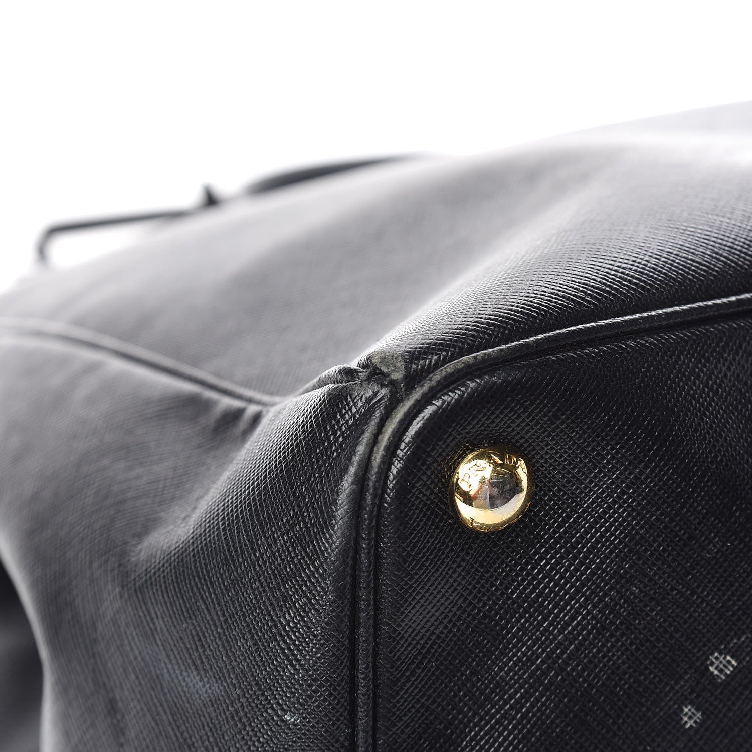 Prada Saffiano Lux Extra Large Galleria Double Zip Tote Black 12 of 16
