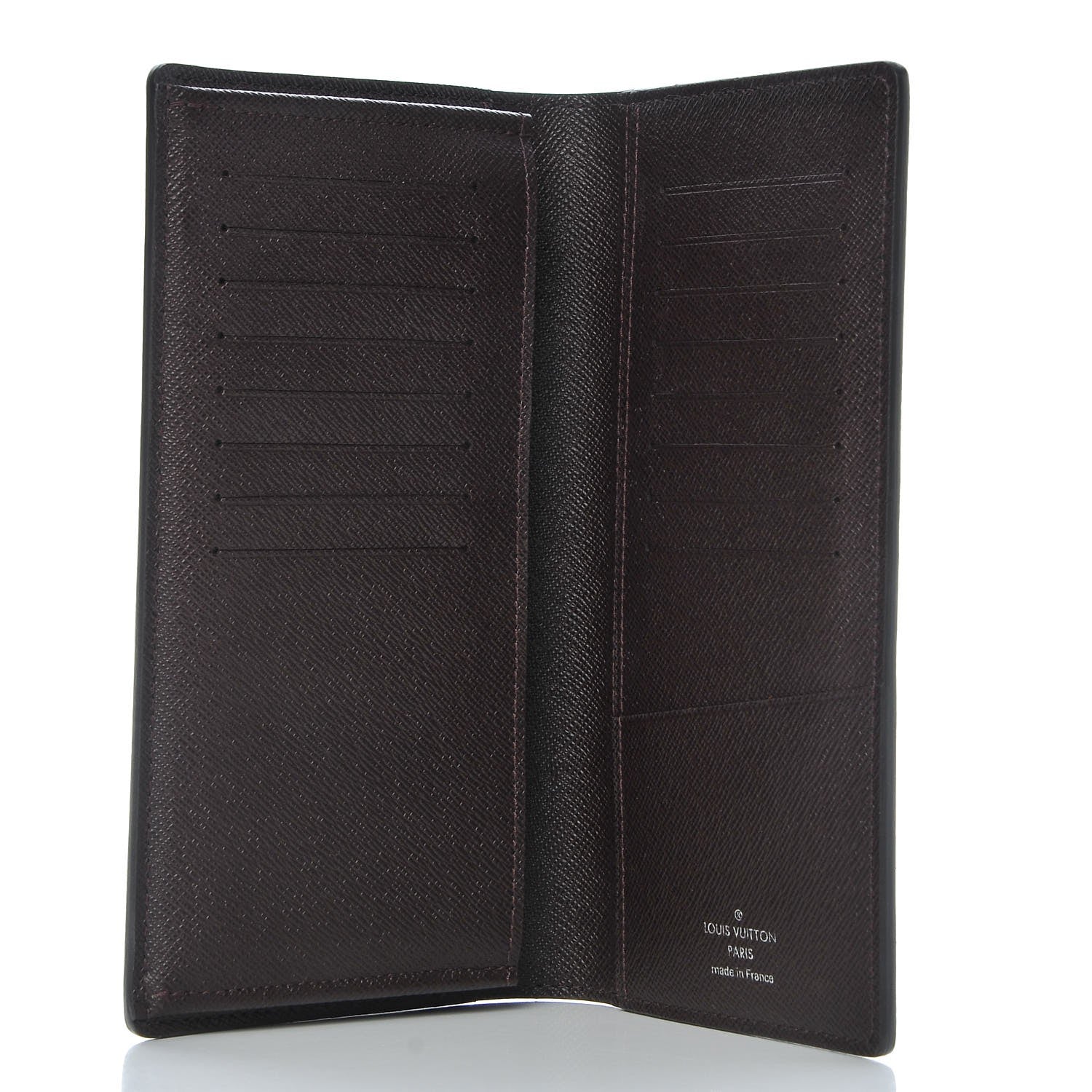 Louis Vuitton Taiga Brazza Wallet Acajou 5 of 8