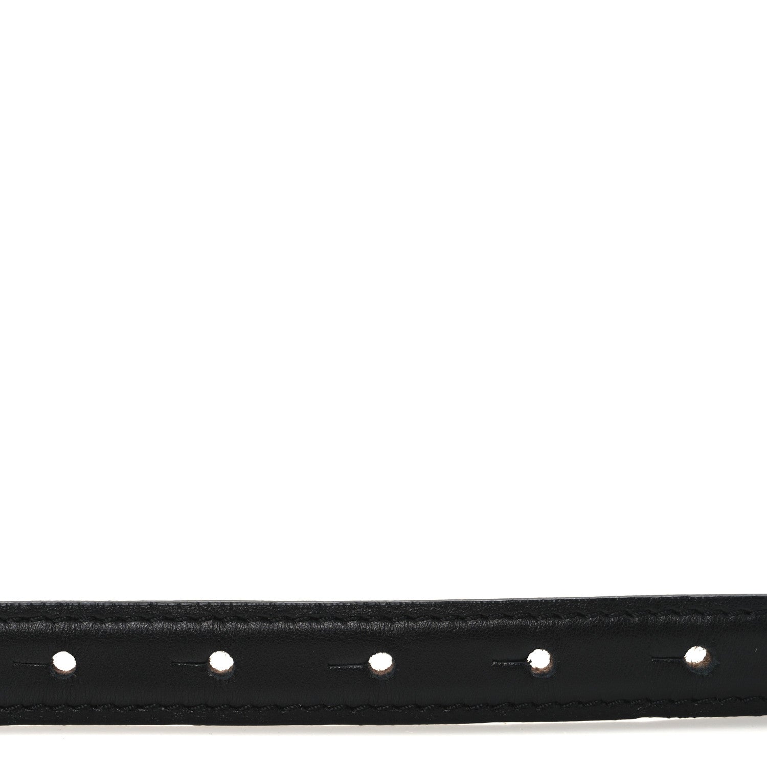 Khaite Calfskin Julius Belt 70 28 Black 3 of 7