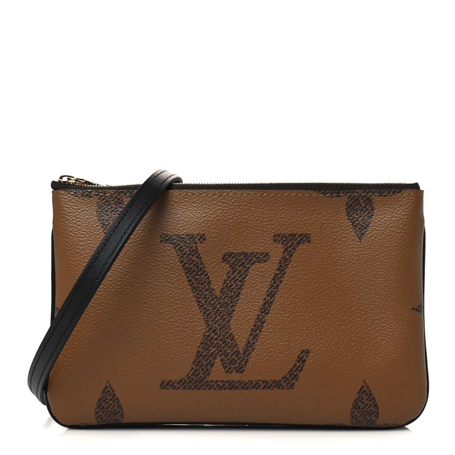 Louis Vuitton Reverse Monogram Giant Double Zip Pochette 3 of 17