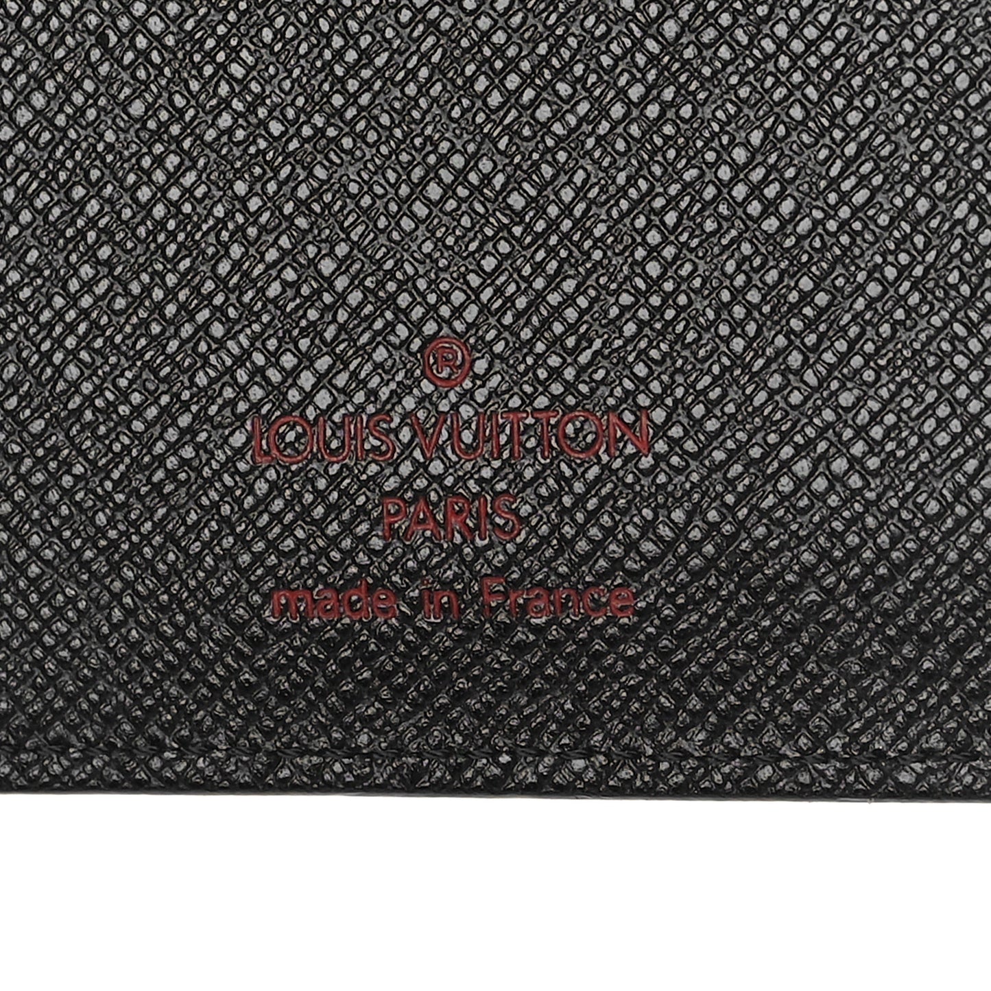 Epi Medium Ring Agenda Cover Black