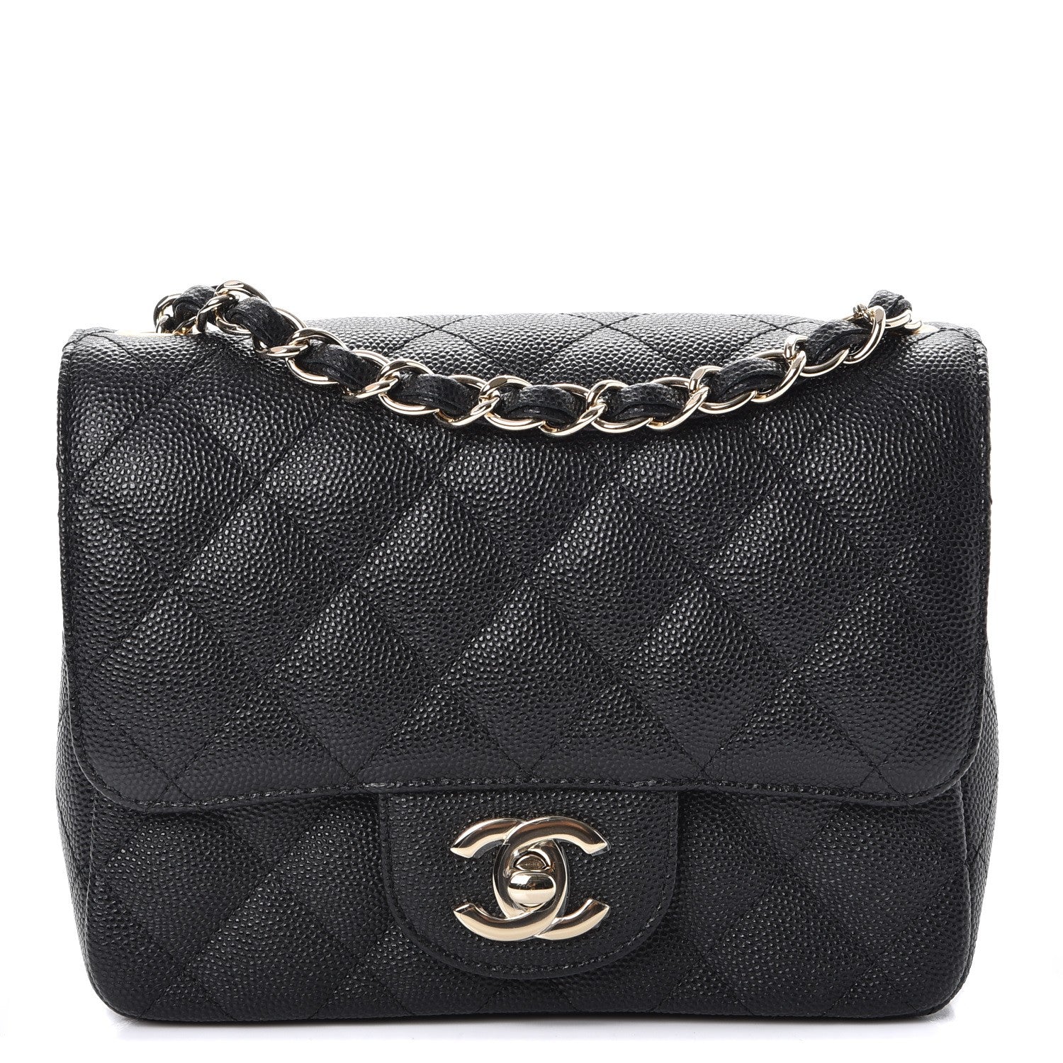 Chanel Caviar Quilted Mini Square Flap Black 1 of 7