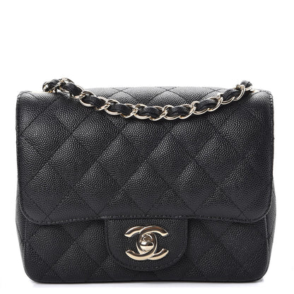 Chanel Caviar Quilted Mini Square Flap Black 1 of 7