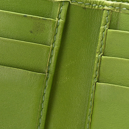 Gucci Patent Microguccissima Bi-Fold Wallet Green 8 of 15