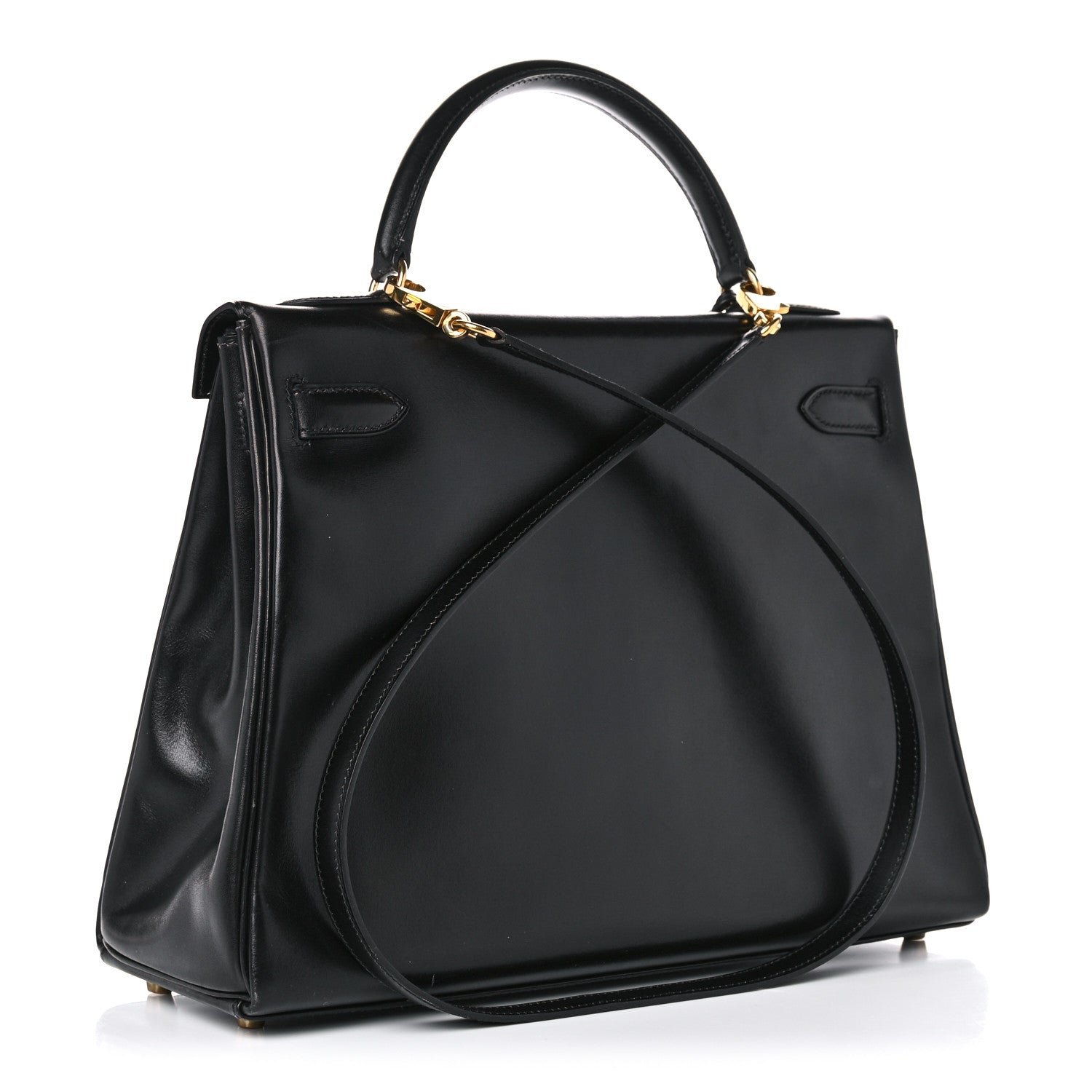 Hermes Box Kelly Retourne 32 Black 2 of 21