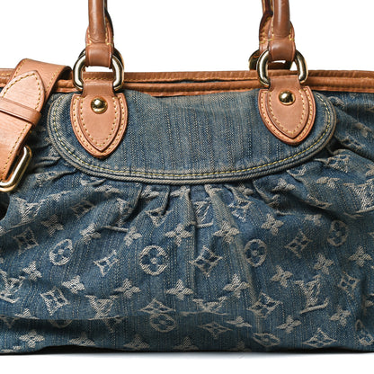 Louis Vuitton Denim Neo Cabby MM Blue 8 of 17