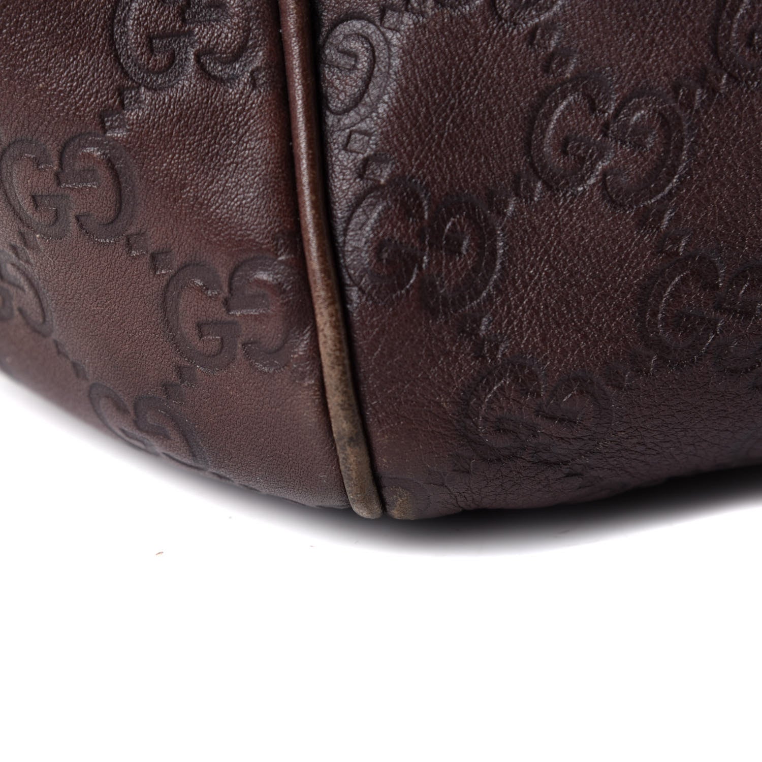 Gucci Guccissima Medium Sukey Tote Chocolate 4 of 8
