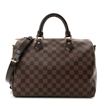 Louis Vuitton Damier Ebene Speedy Bandouliere 30 1 of 11