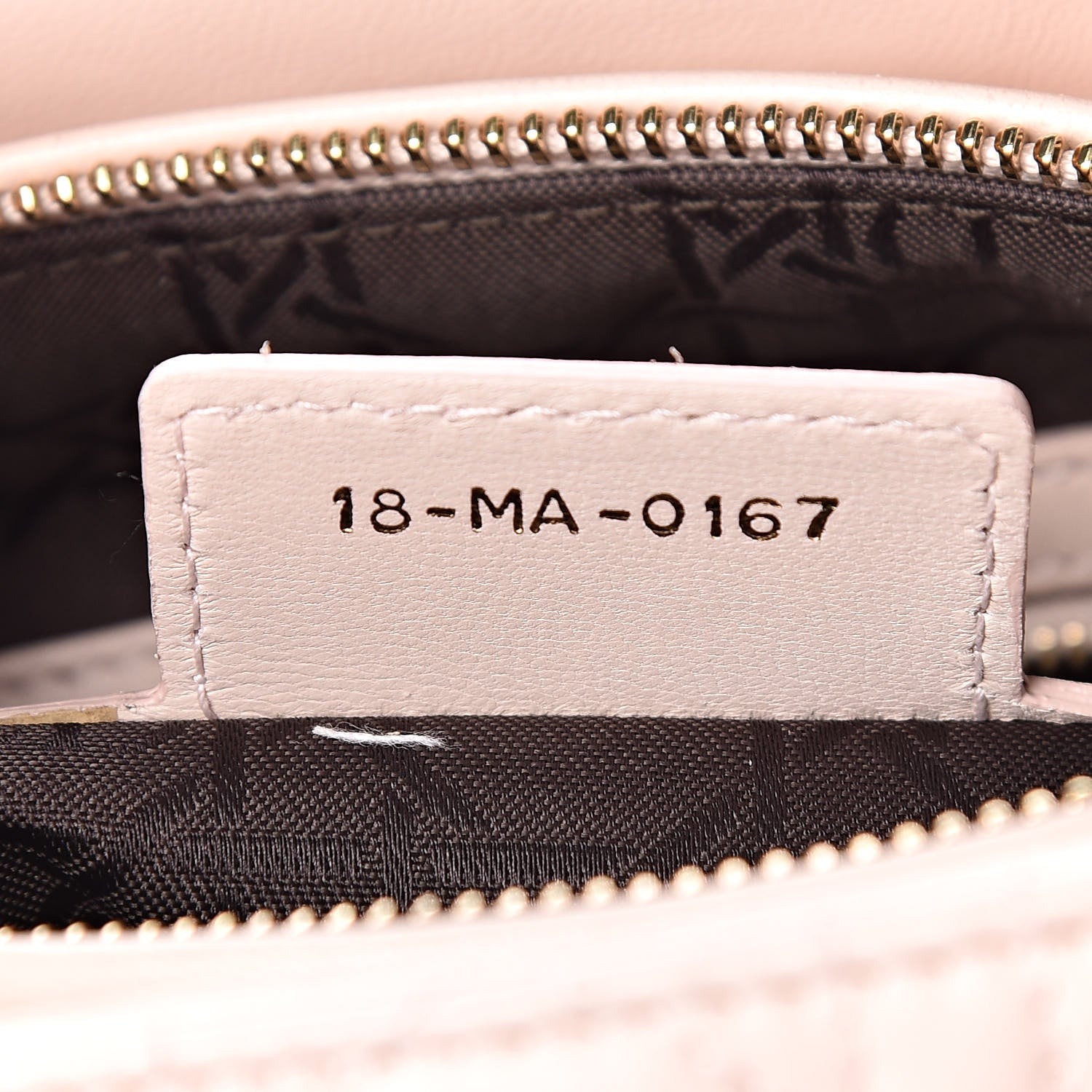 Christian Dior Lambskin Cannage Medium Lady Dior Light Pink 7 of 18