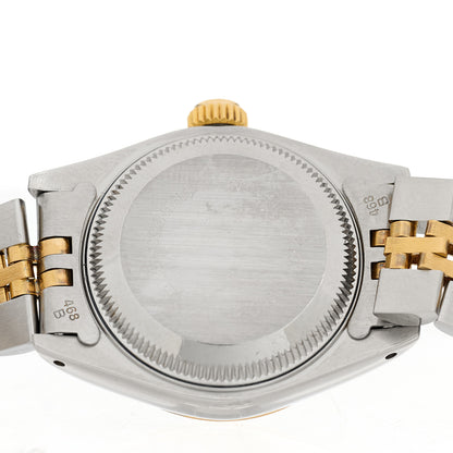 Rolex Stainless Steel 18K Yellow Gold 26mm Oyster Perpetual Datejust Watch Champagne 69173 4 of 5