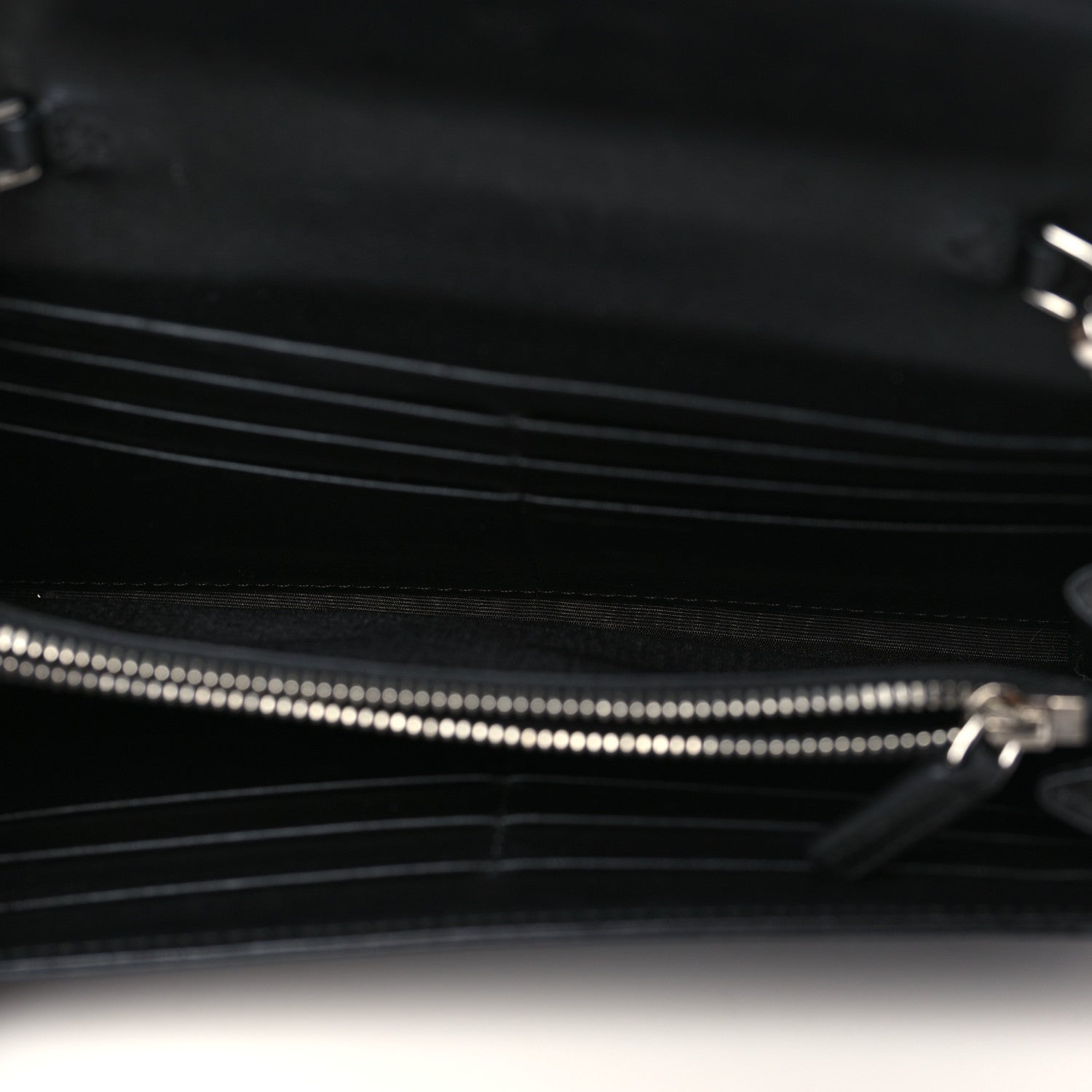 MCM Visetos Large Patricia Wallet On Chain Black 5 of 8