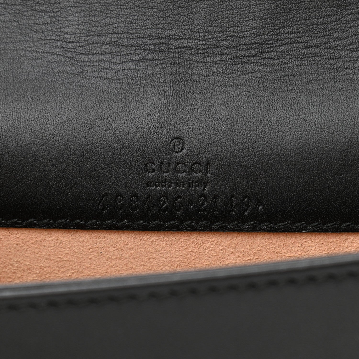 Gucci Calfskin Matelasse Mini Animal Studs GG Marmont Bag Black 6 of 10