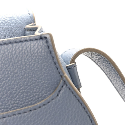 Chloe Calfskin Mini Marcie Round Crossbody Bag Cloudy Blue 10 of 10