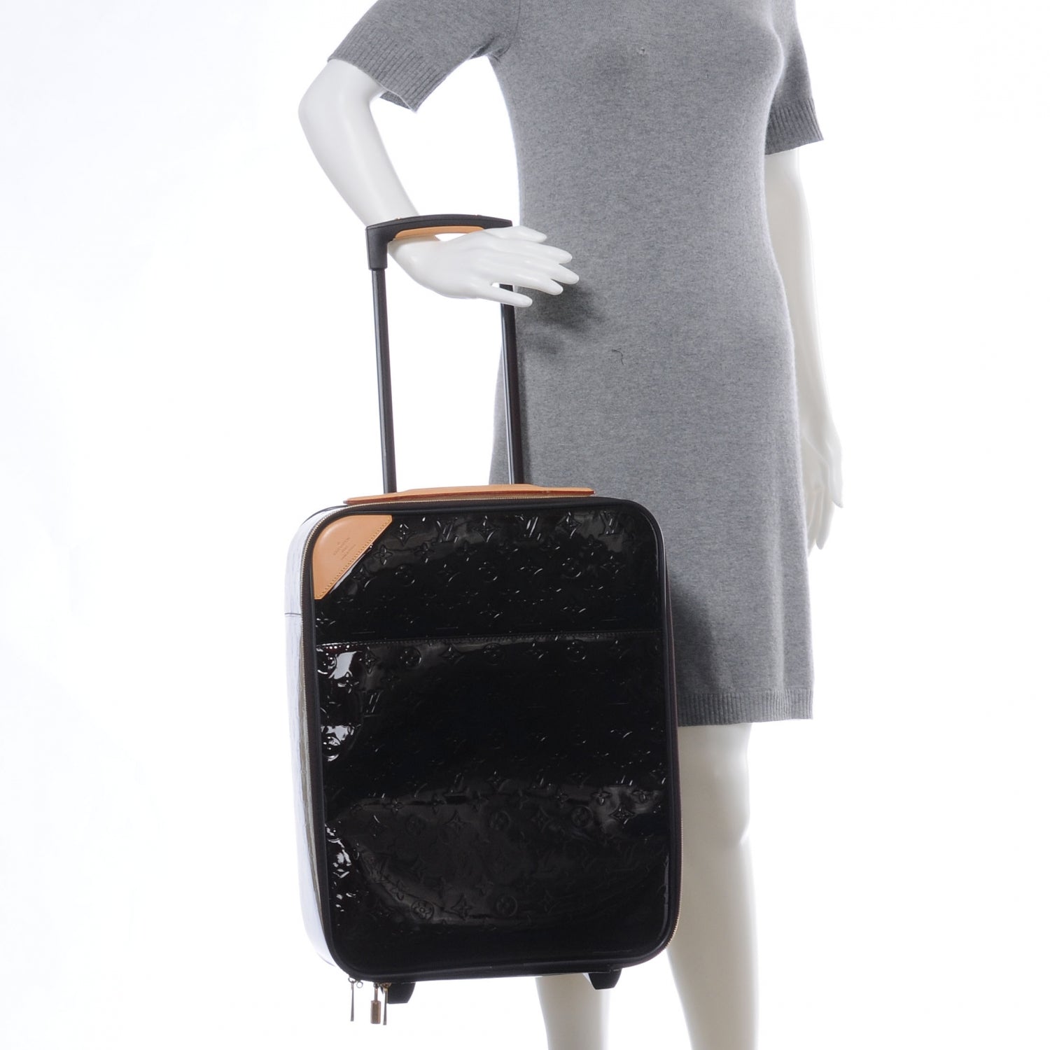 Louis Vuitton Vernis Pegase 45 Amarante 2 of 8