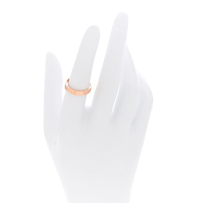 Cartier 18K Pink Gold 3.5mm LOVE Wedding Band Ring 53 6.5 2 of 4