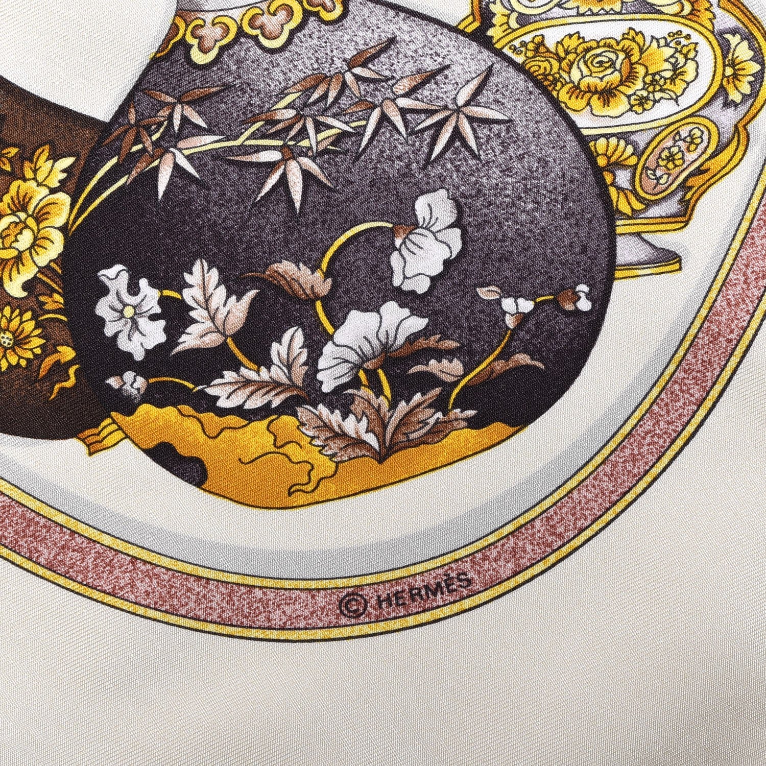 Hermes Silk Qu' Importe Le Flacon Scarf 90 4 of 6