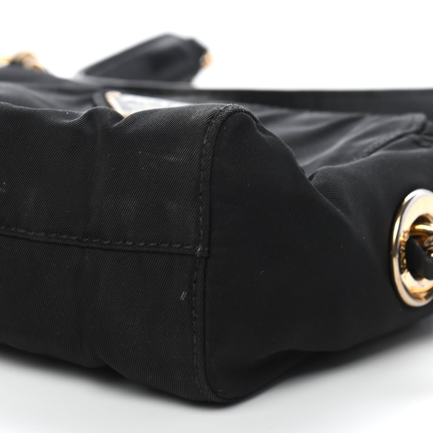 Prada Tessuto Nylon Mini Camera Crossbody Black 8 of 11