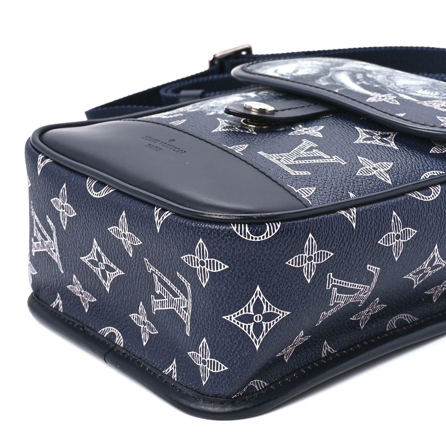 Louis Vuitton Savane Monogram Elephant Chapman Messenger BB Encre 10 of 11