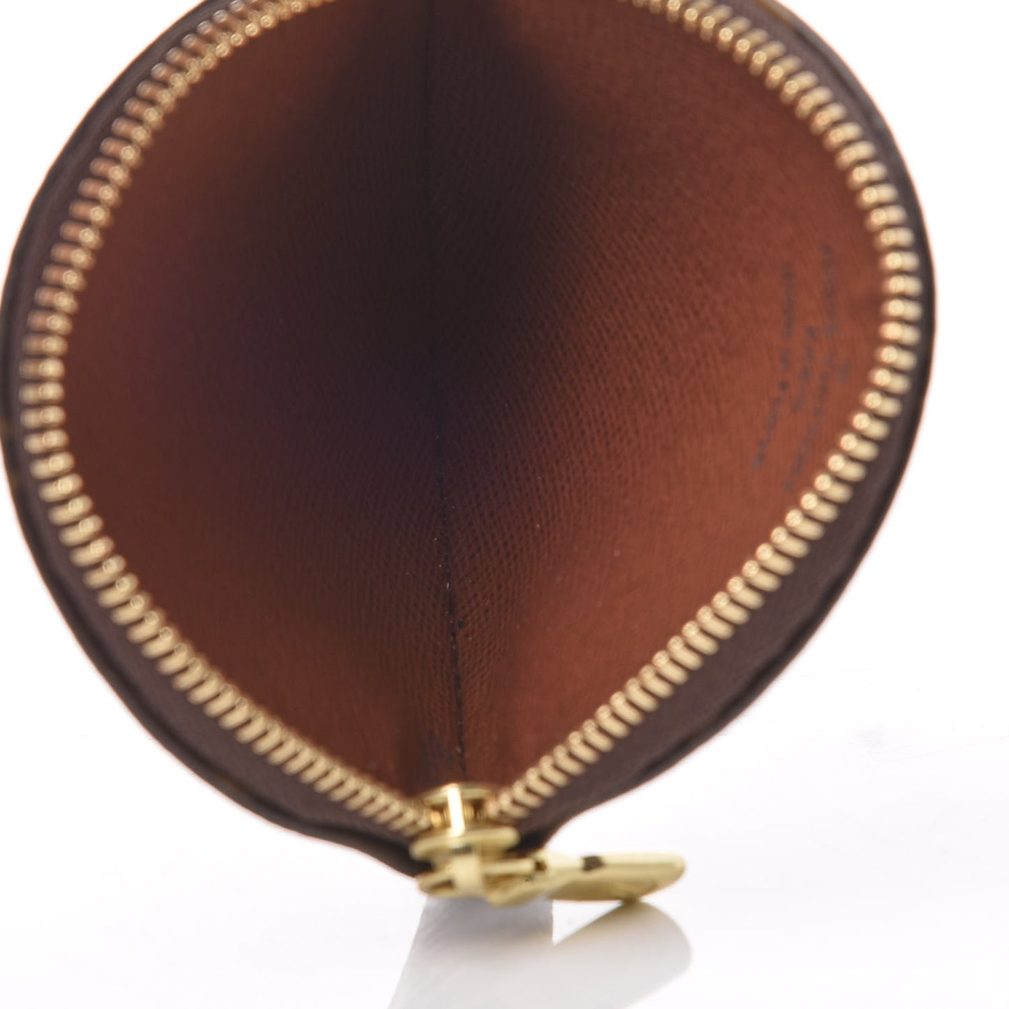Monogram Round Coin Purse