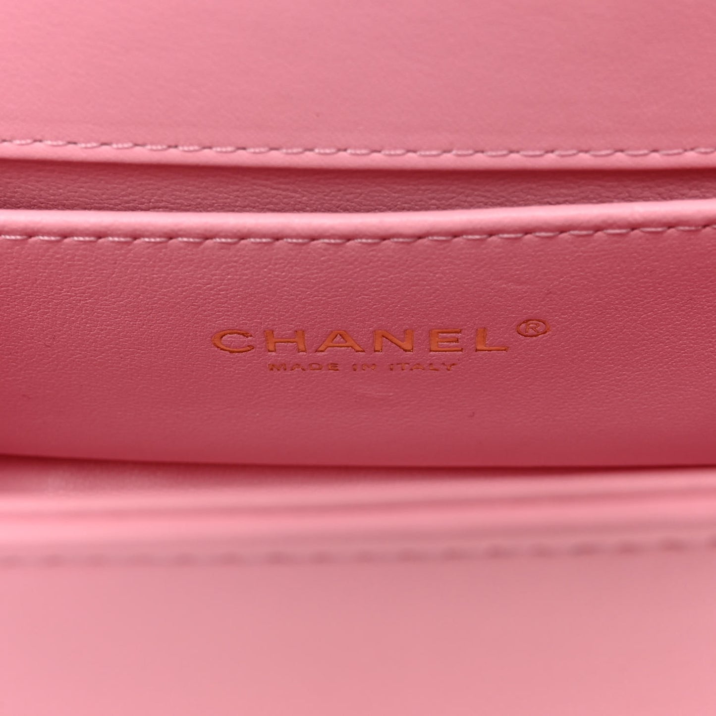 Lambskin Quilted Small Boy Flap Pink