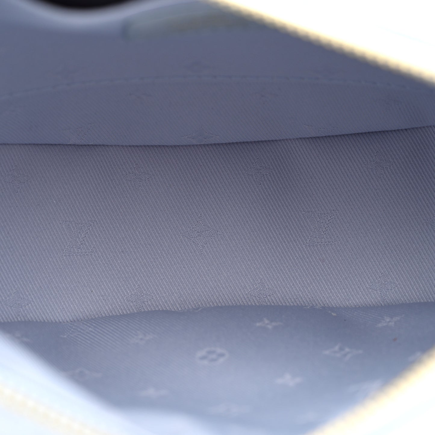 Calfskin Bubblegram Over The Moon Ice Blue