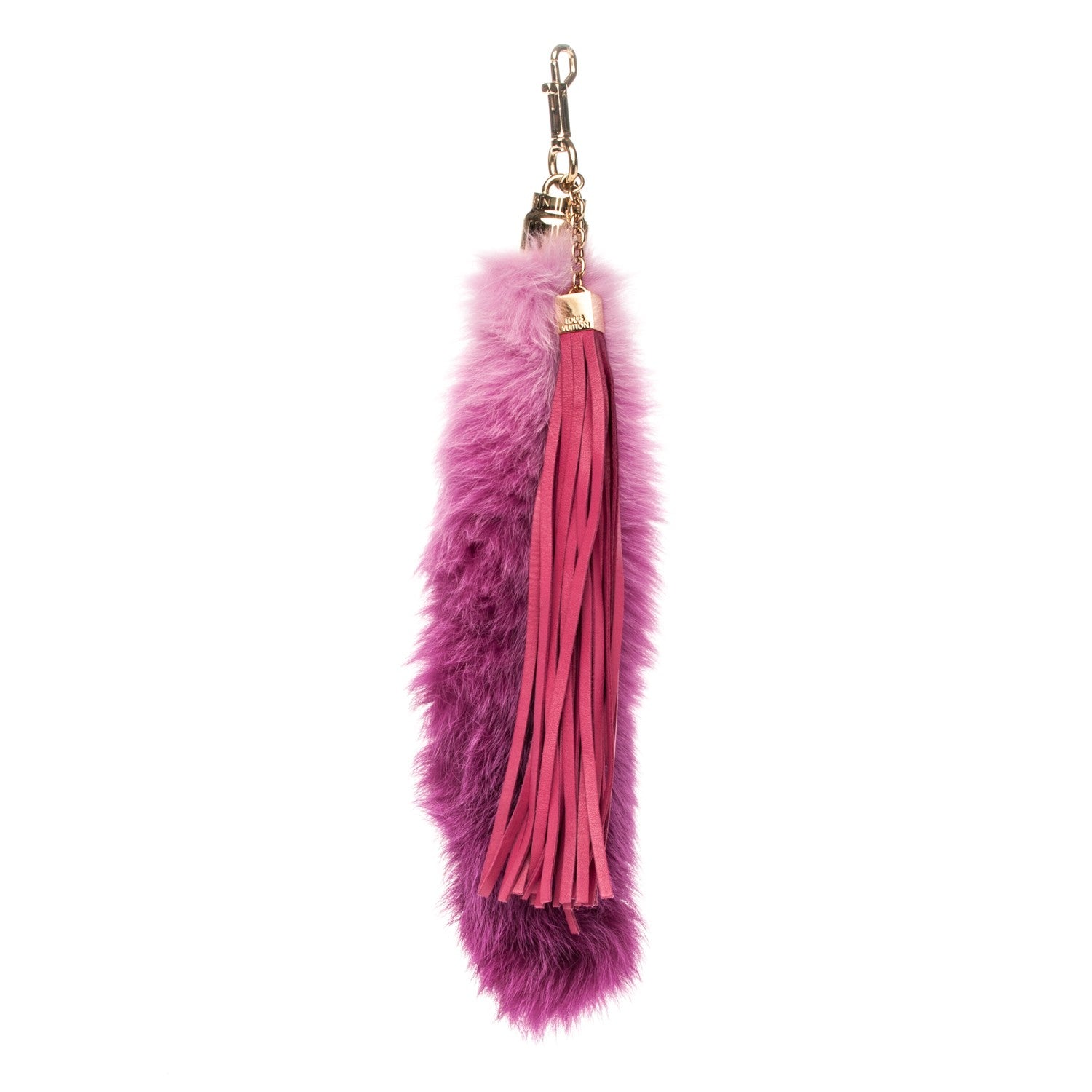 Louis Vuitton Fox Fur Foxy Bag Charm Rose 1 of 4
