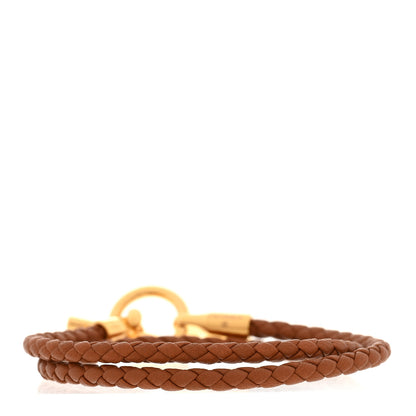 Hermes Swift Glenan Double Tour Bracelet T3 Gold 3 of 5