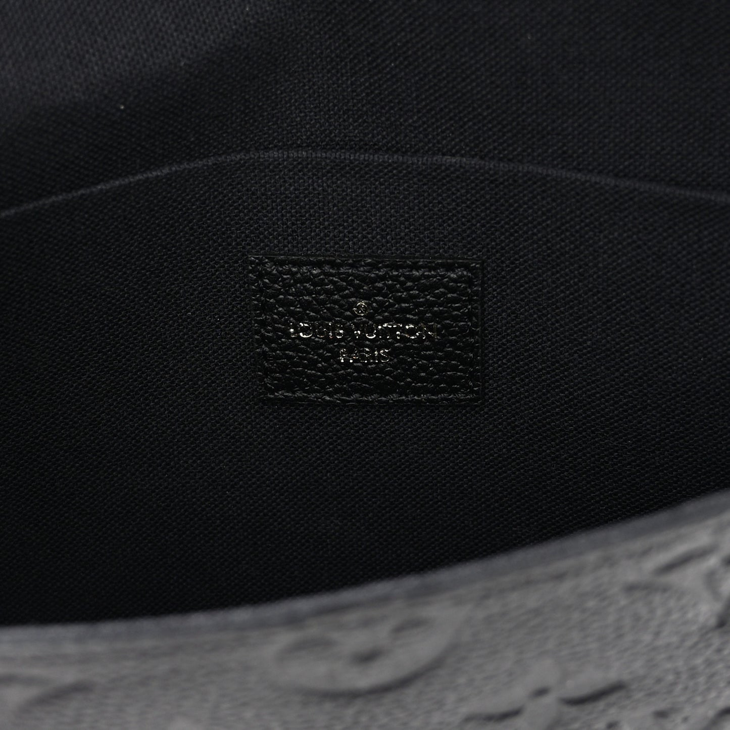 Empreinte Pochette Felicie Chain Wallet Black