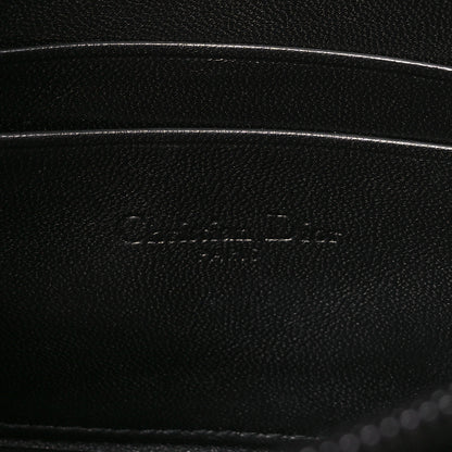 Christian Dior Calfskin Macrocannage Mini Caro Bag Black 6 of 10