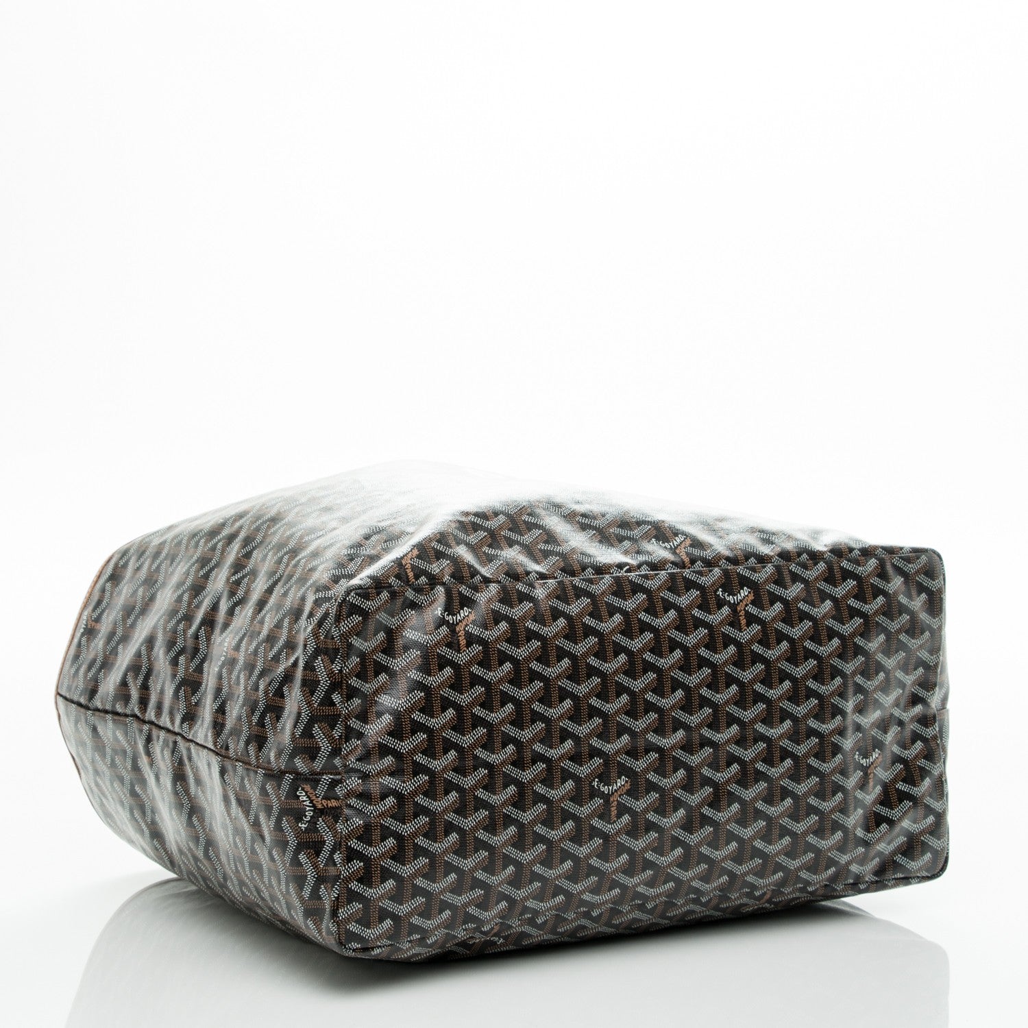 Goyard Goyardine Saint Louis GM Black Gold 4 of 9