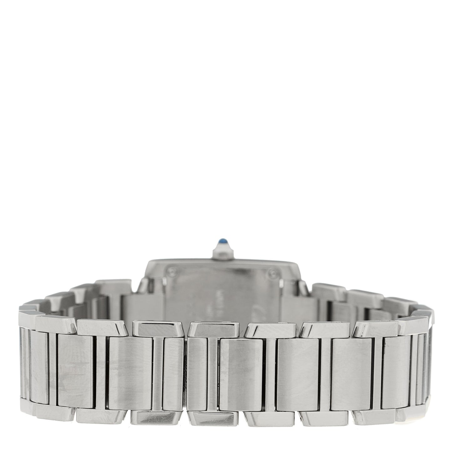 Stainless Steel 20mm Tank Francaise Quartz Watch