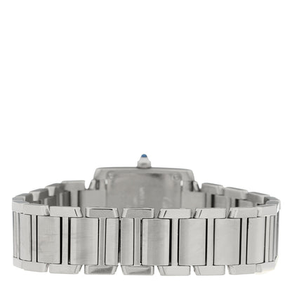 Cartier Stainless Steel 20mm Tank Francaise Quartz Watch 3 of 4